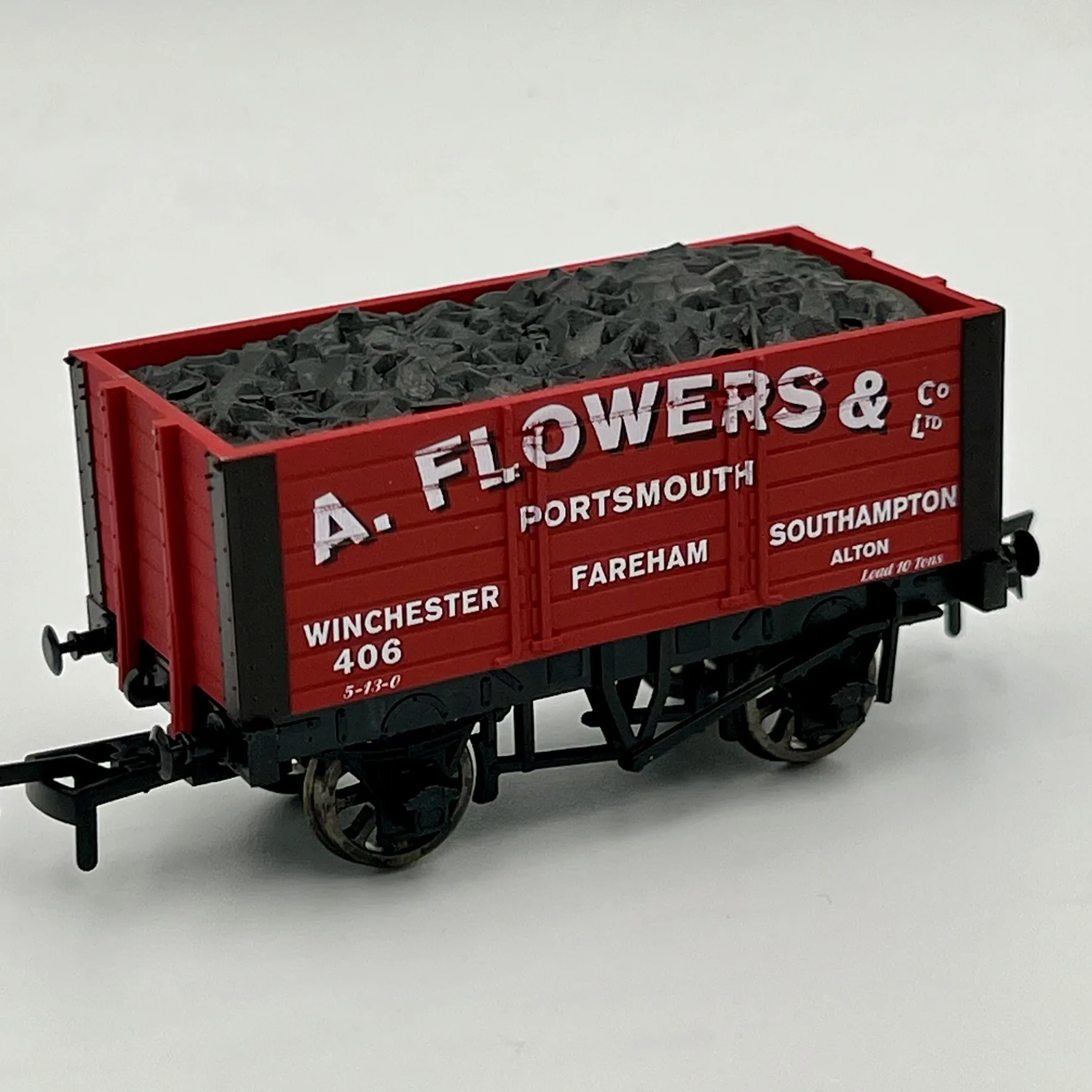 RailEx - Limited Edition Coal Wagon Flowers & Co. OO Gauge - Image 3