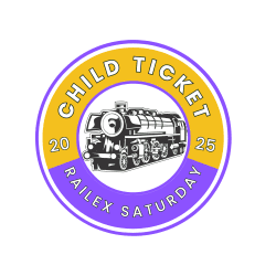 2025 Saturday Child RailEx Ticket