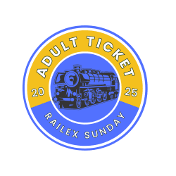2025 Sunday Adult RailEx Ticket