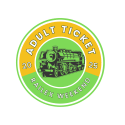 2025 Weekend Adult RailEx Ticket