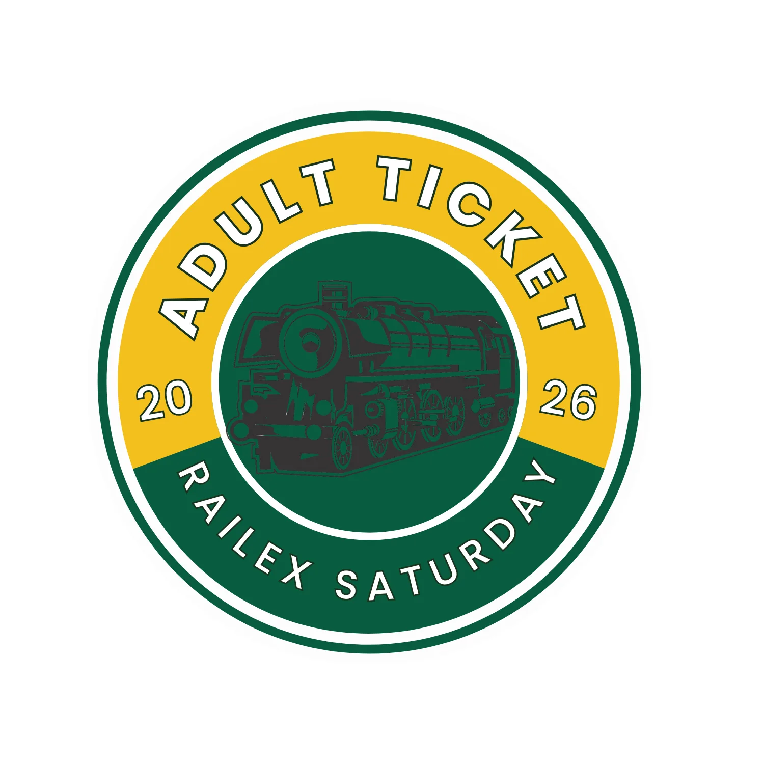 2026 Saturday Adult RailEx Ticket